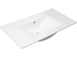 Sapho SLIM keramické umyvadlo, nábytkové, 90x46 cm, bílá 1601-90
