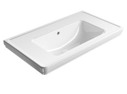 GSI CLASSIC keramické umyvadlo 90x50cm, bez otvoru, bílá ExtraGlaze 8788011