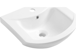 Aqualine ZERO 45 keramické umyvadlo nábytkové 45, 5x40cm, bílá 6045
