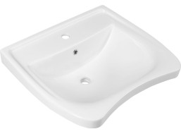 Sapho HANDICAP keramické umyvadlo pro handicapované 60x55cm, bílá 5160