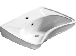 Isvea HANDICAP keramické umyvadlo pro handicapované, 59, 5x45, 6cm, bílá 10TP60060
