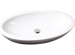 Isvea SISTEMA keramické umyvadlo 75x42cm, bílá 10AR65075