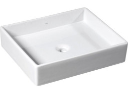 Isvea PURITY keramické umyvadlo na desku, 50x42cm, bílá 10PL66050