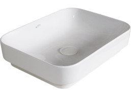 Isvea SOTT AQUA keramické umyvadlo 50x38cm, bílá 10SQ51050