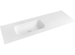 Sapho TREOS umyvadlo 146, 6x51, 3 cm, rockstone, levé, bílá mat TS147-0101-L