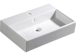 Isvea PURITY keramické umyvadlo 60x42cm, bílá 10PL50060