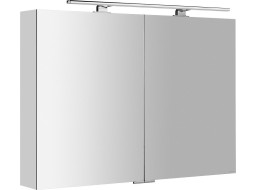 Sapho MIRRÓ galerka s LED osvětlením, 100x70x16cm, bílá MC100-0030