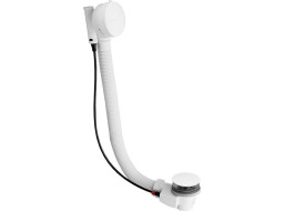 Polysan Vanová souprava s bovdenem, délka 1275mm, zátka 72mm, bílá 71683W