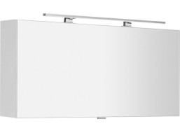 Sapho CLOE galerka s LED osvětlením 120x50x18cm, bílá CE120-0030