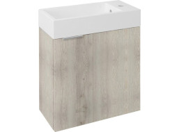 Sapho LATUS IV umyvadlová skříňka 49, 5x50x25cm, dub Mocca LT410-1212
