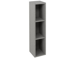 Sapho ESPACE otevřená policová skříňka 20x94x22cm, dub stříbrný ESC130-1111