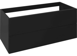 Sapho TREOS skříňka zásuvková 110x53x50, 5cm, černá mat TS115-3535