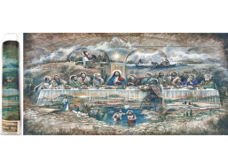 Norimpex Diamantové malování Poslední večeře 80x40 cm