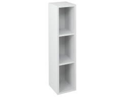 Sapho ESPACE otevřená policová skříňka 20x94x22cm, bílá ESC130-3030