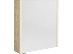 Sapho ALIX galerka s LED osvětlením 66x70x17, 5cm, levá/pravá, jilm bardini AX166-0013