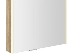 Sapho ALIX galerka s LED osvětlením 96x70x17, 5cm, dub alabama AX196-0022