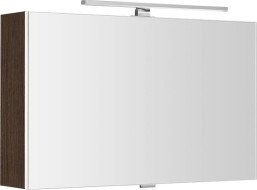 Sapho CLOE galerka s LED osvětlením 80x50x18cm, borovice rustik CE080-0016