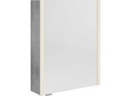 Sapho ALIX galerka s LED osvětlením 56x70x17, 5cm, levá/pravá, dub stříbrný AX156-0011