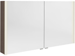Sapho ALIX galerka s LED osvětlením, 2x dvířka, 126x70x17, 5cm, borovice rustik AX126-0016