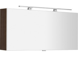 Sapho CLOE galerka s LED osvětlením 120x50x18cm, borovice rustik CE120-0016