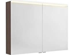 Sapho LINEX galerka s LED osvětlením, 100x70x15cm, borovice rustik LX100-0016