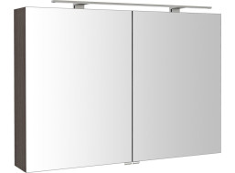 Sapho RIWA galerka s LED osvětlením, 101x70x17cm, borovice rustik RIW100-0016