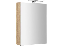 Sapho MIRRÓ galerka s LED osvětlením, 50x70x16cm, levá/pravá, dub alabama MC050-0022