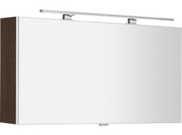 Sapho CLOE galerka s LED osvětlením 100x50x18cm, borovice rustik CE100-0016