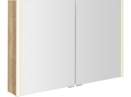 Sapho ALIX galerka s LED osvětlením, 106x70x17, 5cm, dub alabama AX106-0022
