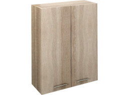 Aqualine ZOJA/KERAMIA FRESH skříňka horní 50x76x23cm, dub platin 51304