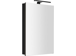 Sapho GRETA galerka s LED osvětlením, 50x70x14cm, černá mat GR055-0035