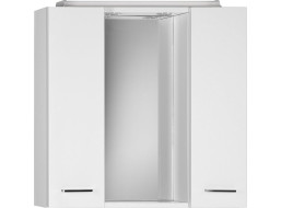 Aqualine ZOJA/KERAMIA FRESH galerka s LED osvětlením, 70x60x14cm, bílá 45025