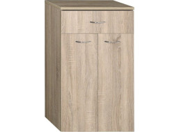 Aqualine ZOJA/KERAMIA FRESH skříňka spodní se zásuvkou 50x78x29cm, dub platin 50315