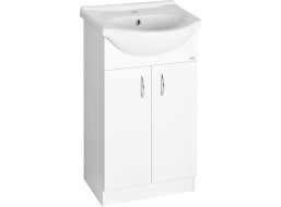 Aqualine SIMPLEX ECO 50 umyvadlová skříňka včetně umyvadla 47x83, 5x29cm SIME500