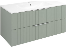 Sapho CIRASA umyvadlová skříňka 99, 8x52x46cm, verde strip CR100-4444S
