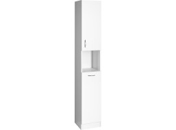 Aqualine SIMPLEX ECO vysoká skříňka s košem 30x180x30cm SIME310