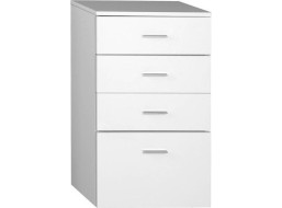 Aqualine ZOJA/KERAMIA FRESH skříňka spodní 50x78x29cm, bílá, zásuvková 50308