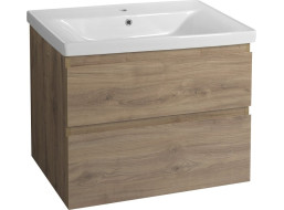 Aqualine ALTAIR umyvadlová skříňka 77, 5x60x45cm, dub emporio AI380