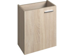 Aqualine ZOJA umyvadlová skříňka 39, 5x50x22cm, dub platin 51049DP