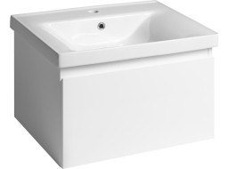 Aqualine ALTAIR umyvadlová skříňka 57x35x45cm, bílá AI263