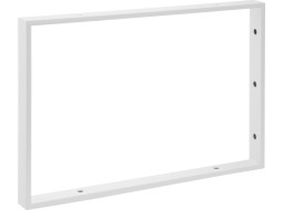 Sapho Podpěrná konzole 490x330x40mm, lakovaná ocel, bílá mat, 1 ks 30371