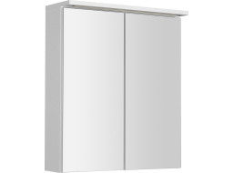 Aqualine KAWA STRIP galerka s LED osvětlením 60x70x22cm, bílá WGL60S