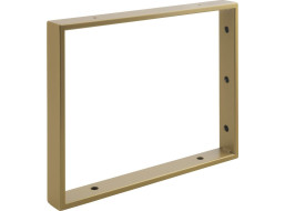 Sapho Podpěrná konzole 350x280x40mm, lakovaná ocel, zlato mat, 1 ks 30376