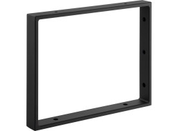 Sapho Podpěrná konzole 350x280x40mm, lakovaná ocel, černá mat, 1 ks 30375