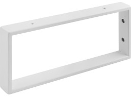 Sapho Podpěrná konzole 350x150x40mm, lakovaná ocel, bílá mat, 1 ks 30378