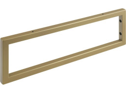 Sapho Podpěrná konzole 490x150x20mm, lakovaná ocel, zlato mat, 1 ks 30367