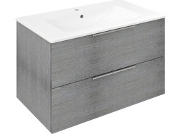 Sapho CIRASA umyvadlová skříňka 79, 8x52x46cm, dub stříbrný CR801-1111