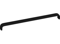 Sapho THEIA, LATUS VIII kovová úchytka, 330/320mm, černá mat CT320B