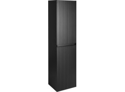 Sapho FILENA vysoká skříňka 35x140x30cm, černá mat strip FID3540BS