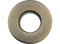 Sapho Kovová krytka přepadu umyvadla, 30mm, bronz AR913